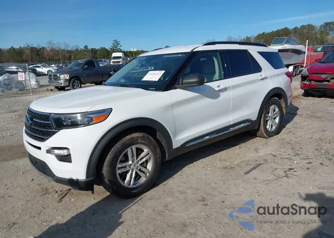 2021 Ford Explorer Xlt z USA, uszkodzony, nr VIN 1FMSK7DH9MGC11606
